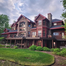 Lake House Exterior Painting Lake Region Laconia, NH 9
